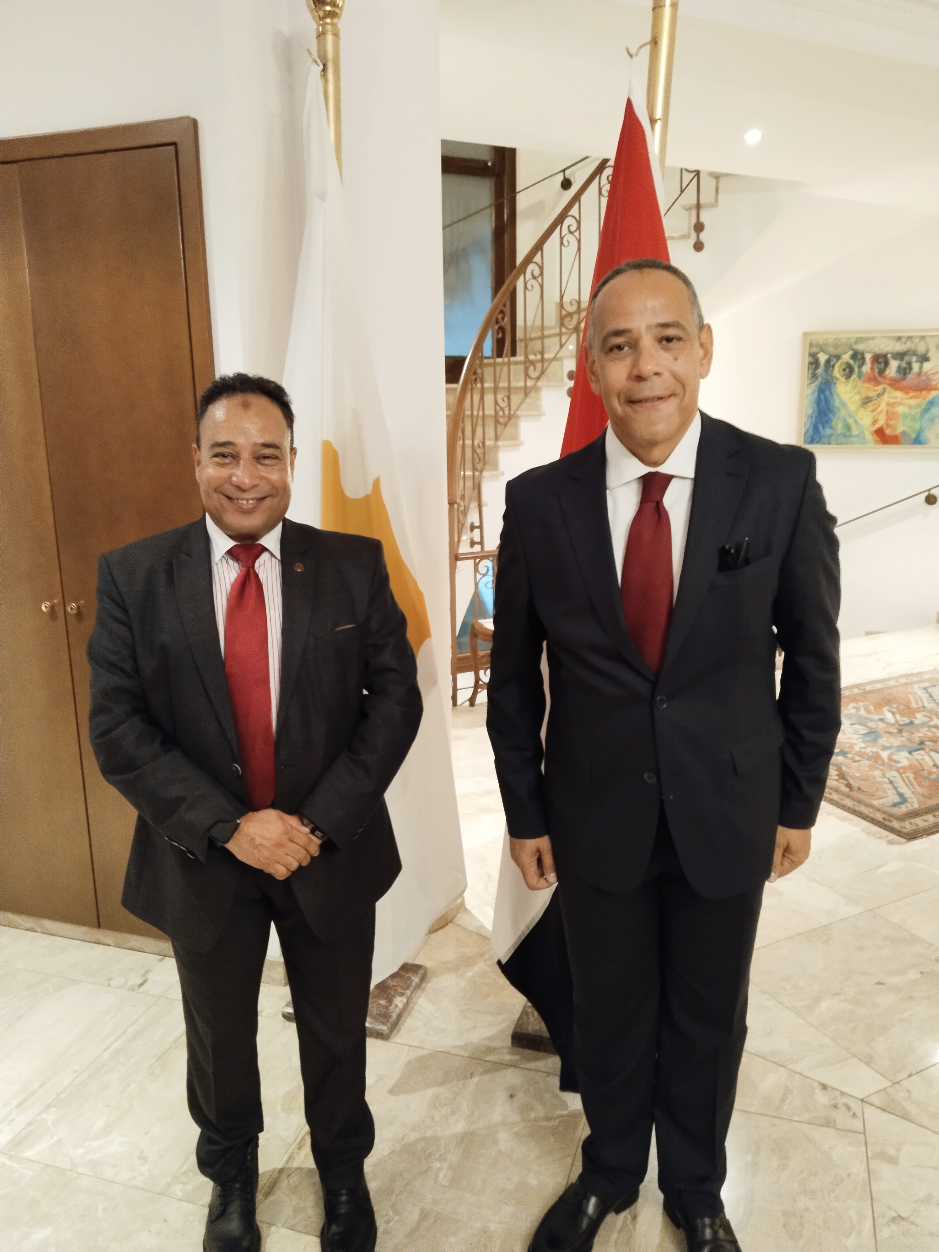 Meeting with Egyptian Ambassador